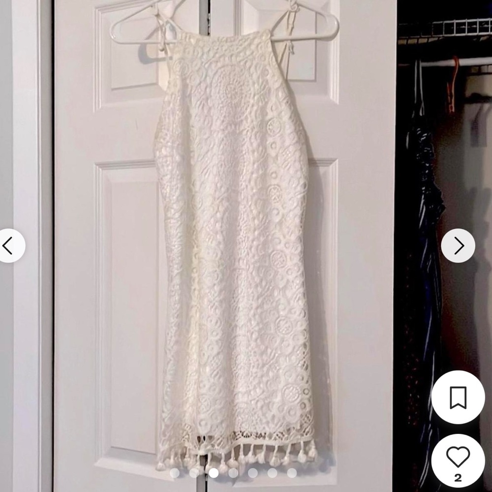 Speechless women’s white dress